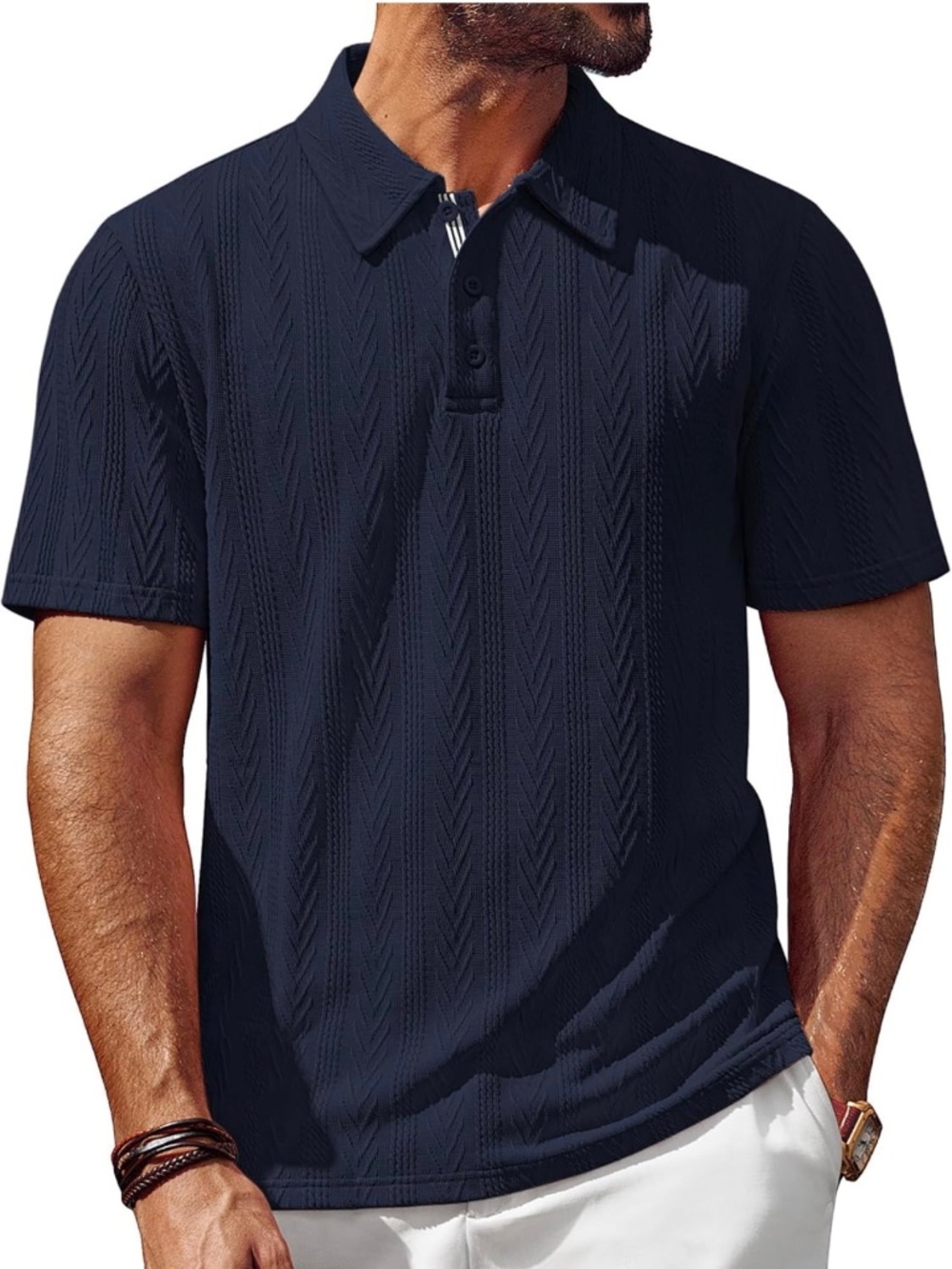 PJ PAUL JONES Mens Polo Shirts Short Sleeve. Sz XL.